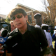 Convicted former Illinois Gov. Rod Blagojevich holds a news conference outside his home March 14, 2012 in Chicago.